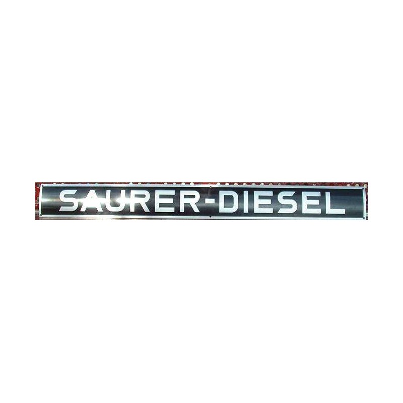 SAURER-DIESEL Schild