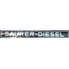 SAURER-DIESEL Schild