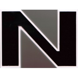 Buchstabe "N" zu Schriftzug