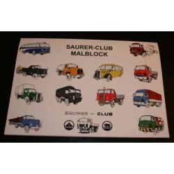 SAURER-CLUB Malblock A4