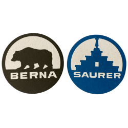SAURER / BERNA Bierdeckel...