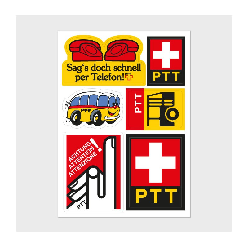 dibsy Adesivi Set "PTT"