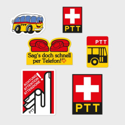 dibsy Adesivi Set "PTT"