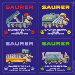 Adesivi Set 3 SAURER/BERNA...