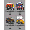 Autocollant Set 1 Il nostro SAURER. Per fortuna c'è.